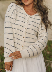 Jordanna Striped Cardigan